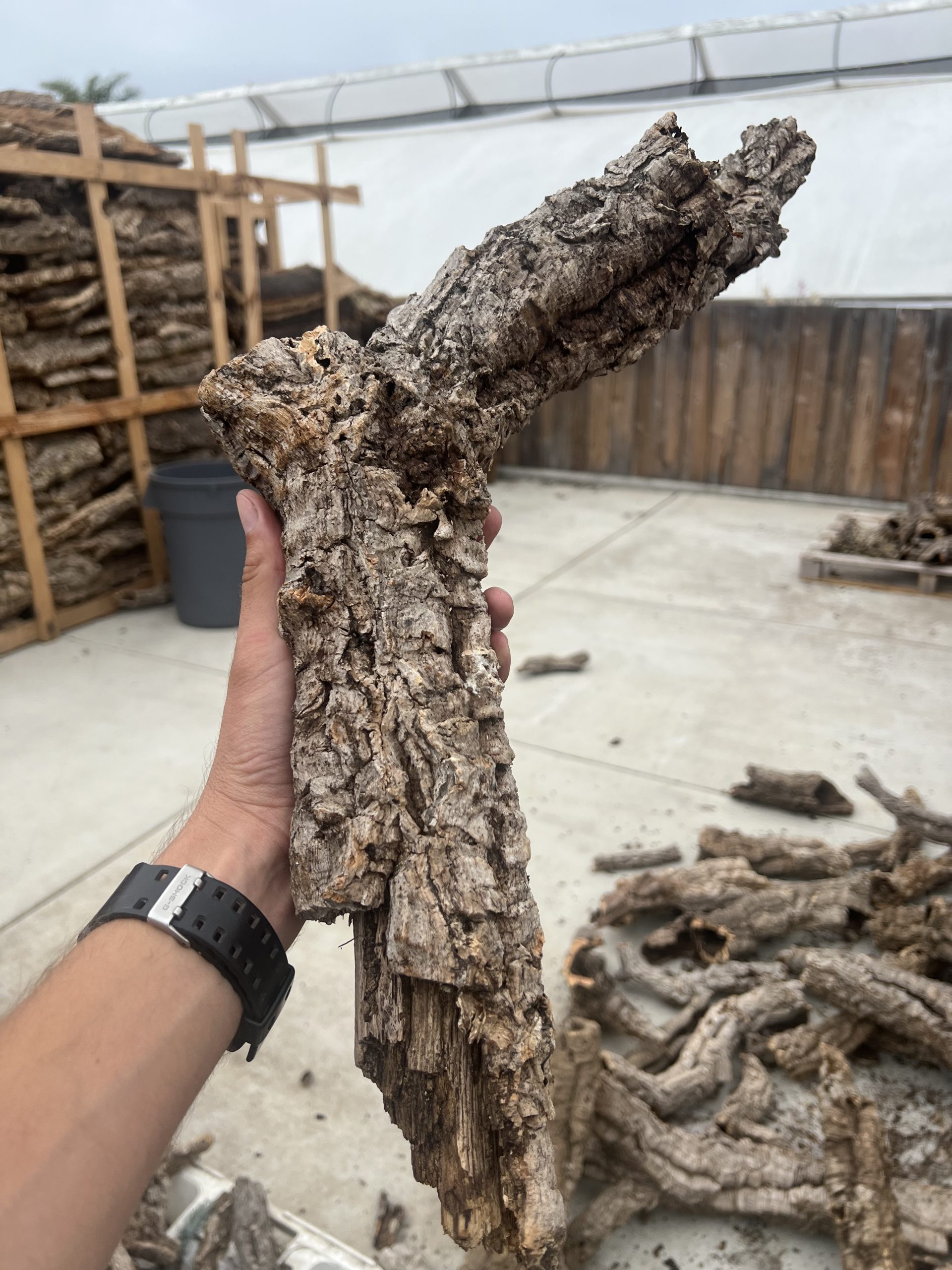 Virgin Cork Logs
