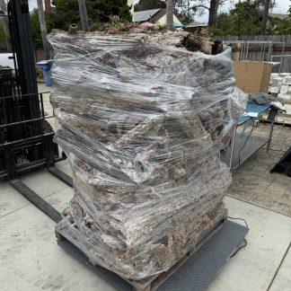 Bulk pallet of virgin cork bark